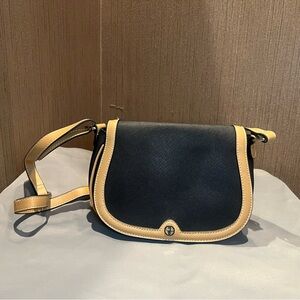 Giani Bernini Black and Tan Crossbody Bag